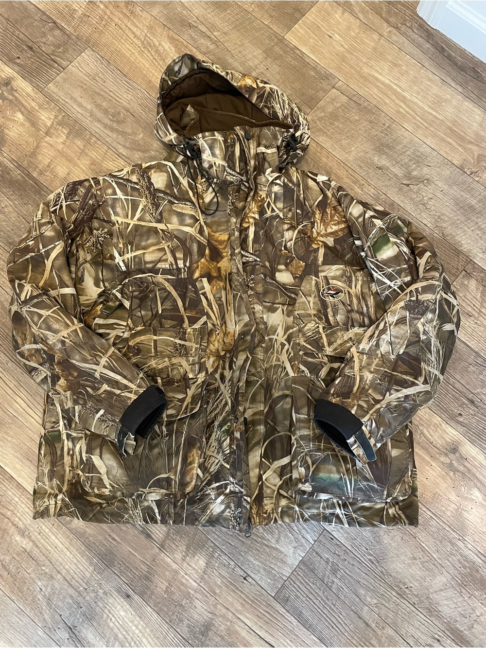 RedHead Men's Realtree Camo Hooded Jacket - Brown/Tan/Green